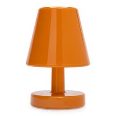 Fatboy Edison The Ambiance - Επαναφορτιζόμενο Φωτιστικό Led Abs Ø16,5x25,3 I Sunny Orange - Dimmable