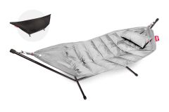 Fatboy Headdemock Deluxe - Αιώρα Υφασμάτινη + Μαξιλάρι + Κάλυμμα 270x138x110 I Light Grey