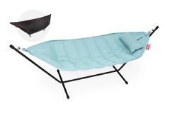 Fatboy Headdemock Superb Deluxe - Αιώρα Από Ύφασμα Olefin + Μαξιλάρι + Κάλυμμα 270x138x110 I Pacific Blue
