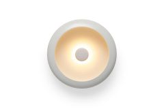 Fatboy Oloha Medium Μπωλ/Φωτιστικό Τοίχου Αλουμινίου Ø30x7,3 I Light Grey 