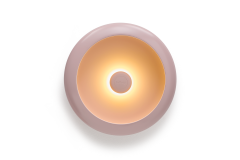 Fatboy Oloha Medium Μπωλ/Φωτιστικό Τοίχου Αλουμινίου Ø30x7,3 I Soft Pink 