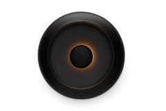 Fatboy Oloha Small Μπωλ/Φωτιστικό Τοίχου Αλουμινίου Ø22,5x6,1 I Black