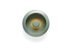 Fatboy Oloha Small Μπωλ/Φωτιστικό Τοίχου Αλουμινίου Ø22,5x6,1 I Sage - Dimmable