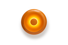 Fatboy Oloha Small Μπωλ/Φωτιστικό Τοίχου Αλουμινίου Ø22,5x6,1 I Sunny Orange 