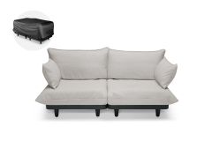 Fatboy Paletti - Καναπές Διθέσιος Από Ύφασμα Olefin 190x100x90 I Mist 