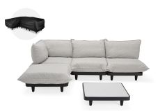 Fatboy Paletti Large - Σετ Σαλόνι Εξωτερικού Χώρου 280x190x90 I Light Grey Τραπέζι - Mist