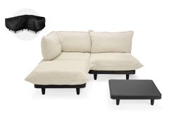 Fatboy Paletti Medium - Σετ Σαλόνι Εξωτερικού Χώρου 190x190x90 I Anthracite Τραπέζι - Sahara