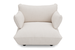 Fatboy Sumo Loveseat - Πολυθρόνα Υφασμάτινη Μπουκλέ 114x108x90 I Creme