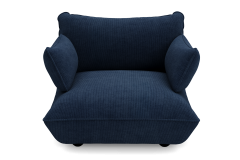 Fatboy Sumo Loveseat - Πολυθρόνα Υφασμάτινη Κοτλέ 114x108x90 I Deep Blue