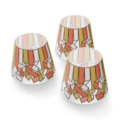 Fatboy Mini Cappies Καπέλα Serpetine Gold Honey Για Τα Φωτιστικά Edison the Mini Σετ 3 Τμχ 11,2x0,04x28,8