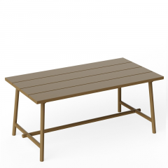 Fatboy Fred's Medium Τραπέζι Εξωτερικού Χώρου Αλουμινίου 170x90x76 I Mochaccino