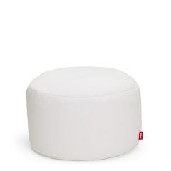 Fatboy Point Large Outdoor - Πουφ Εξωτερικού Χώρου Από Ύφασμα Olefin Ø70x40 I Natural White 