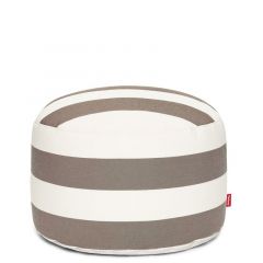 Fatboy Point Large Outdoor - Πουφ Εξωτερικού Χώρου Υφασμάτινο Ø70x40 I Stripe Cacao