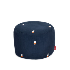 Fatboy Point Cord X Miffy  - Παιδικό Πουφ Υφασμάτινο Ø50x35 I Deep Blue 