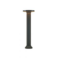 ItLighting Geneva Κολωνάκι Εξωτερικού Χώρου LED 8W 3CCT Ανθρακί Φ50x15,1 Εκ. 80400140