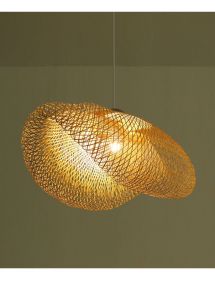 Sunlight Φωτιστικό Οροφής Μπαμπού Natural GYD-203C