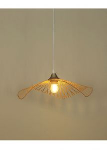 Sunlight Φωτιστικό Οροφής Μπαμπού Natural Ø55 GYD-324C/55