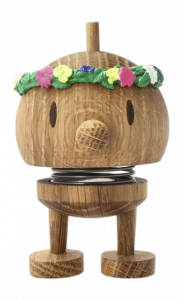 Hoptimist Flower Bumble Διακοσμητική Φιγούρα Ξύλινη Small Oak