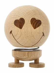 Hoptimist Smiley Love Διακοσμητική Φιγούρα Ξύλινη Medium Raw Oak