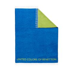Benetton Rainbow Ριχτάρι Καναπέ Υφασμάτινο Μπλε 140x190