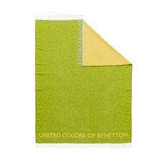 Benetton Rainbow Ριχτάρι Καναπέ Υφασμάτινο Πράσινο 140x190
