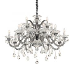 IDEAL LUX 15ΦΩΤΟΣ ΠΟΛΥΕΛΑΙΟΣ ΜΕ ΚΡΥΣΤΑΛΛΑ ΦΙΜΕ COLOSSAL SP15 081526