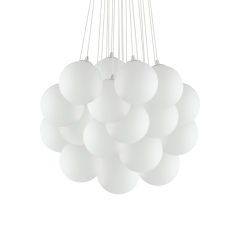 IDEAL LUX 22ΦΩΤΟ ΦΩΤΙΣΤΙΚΟ ΟΡΟΦΗΣ ΓΥΑΛΙΝΟ ΛΕΥΚΟ MAPA BIANCO SP22 140230