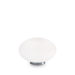 IDEAL LUX ΕΠΙΤΡΑΠΕΖΙΟ ΦΩΤΙΣΤΙΚΟ ΓΥΑΛΙΝΟ ΛΕΥΚΟ Ø25 CANDY TL1 086804