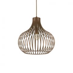 IDEAL LUX ΦΩΤΙΣΤΙΚΟ ΟΡΟΦΗΣ ΜΕΤΑΛΛΙΚΟ ΚΑΦΕ Ø38 ONION SP1 205298