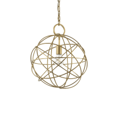 IDEAL LUX ΦΩΤΙΣΤΙΚΟ ΟΡΟΦΗΣ ΜΕΤΑΛΛΙΚΟ ΧΡΥΣΟ Ø40 KONSE SP1 155968