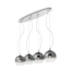 IDEAL LUX 4ΦΩΤΟ ΦΩΤΙΣΤΙΚΟ ΟΡΟΦΗΣ ΡΑΓΑ ΧΡΩΜΙΟ NEMO SP4 149561