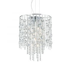 IDEAL LUX 8ΦΩΤΟ ΦΩΤΙΣΤΙΚΟ ΟΡΟΦΗΣ ΜΕ ΚΡΥΣΤΑΛΛΑ EVASIONE SP8 044774