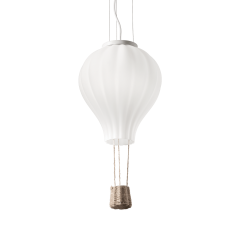 Ideal Lux Παιδικό Φωτιστικό Οροφής Λευκό Ø30 Dream Big Sp1 179858