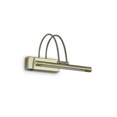 IDEAL LUX ΑΠΛΙΚΑ LED ΜΕΤΑΛΛΙΚΗ ΟΞΥΝΤΕ BOW AP36 121338