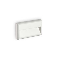 Ideal Lux Φωτιστικό Τοίχου Εξωτερικού Χώρου Led Λευκό Febe-1 Ap 268347