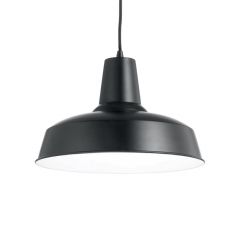IDEAL LUX ΦΩΤΙΣΤΙΚΟ ΟΡΟΦΗΣ ΜΕΤΑΛΛΙΚΟ ΜΑΥΡΟ MOBY SP1 093659