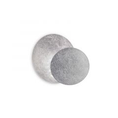 IDEAL LUX ΦΩΤΙΣΤΙΚΟ ΤΟΙΧΟΥ ΜΕΤΑΛΛΙΚΟ ΑΣΗΜΙ TICK AP 238951