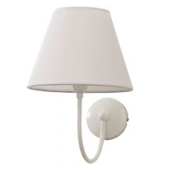 Inlight Απλίκα Τοίχου Μεταλλική Λευκή 43022