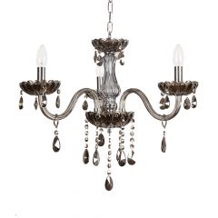 Inlight Τρίφωτος Πολυέλαιος Γυάλινος Φιμέ 5314-3