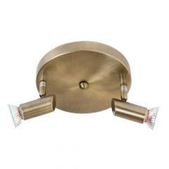 Inlight Δίφωτο Σποτ Μεταλλικό Οξυντέ 9075-2