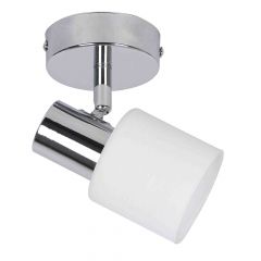 Inlight Μονόφωτο Σποτ Μεταλλικό Χρώμιο 9079-1