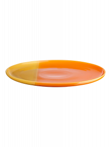 Asa Selection JOY Πιάτο Φαγητού Orange Smoothie Πορσελάνινο Πορτοκαλί/Κίτρινο 26,5 Εκ.