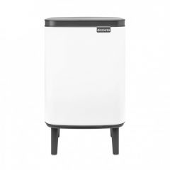 Brabantia BO Καλάθι Απλύτων Μεταλλικό 7 Lt. I White