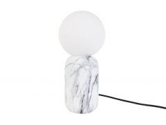 Leitmotiv Gala Επιτραπέζιο Φωτιστικό Μεταλλικό Ø15x32 I White