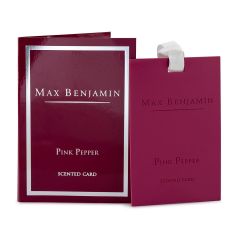Max Benjamin Αρωματική Κάρτα Ντουλάπας/Συρταριού - Pink Pepper