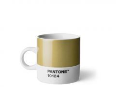 Pantone Φλυτζάνι Espresso Πορσελάνινο Χρυσό 120 ml