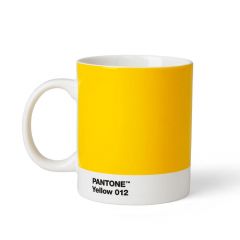 Pantone Κούπα Πορσελάνινη Κίτρινη 375 ml