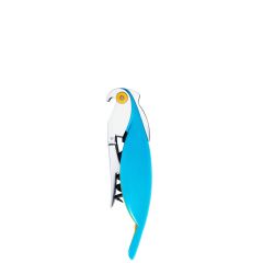 Alessi PARROT Ανοιχτήρι - Τιρμπουσόν Αλουμινίου Γαλάζιο 13 Εκ.