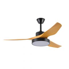 ItLighting Nitinat Ανεμιστήρας Οροφής Με Φως Led Μαύρος DC 102000220