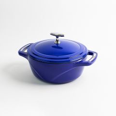 Lodge USA Enamel™ Κατσαρόλα-Γάστρα Μαντεμένια Εμαγιέ 2,8 Lt Ι Smooth Sailing
